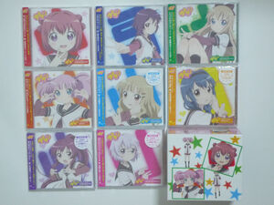  Yuru Yuri. .. серии!01~08 комплект +... .. привилегия CD место хранения BOX 05~08 первый раз ограничение запись три сверху ветка тканый Цу рисовое поле прекрасный волна большой цубо .. герой song весь 