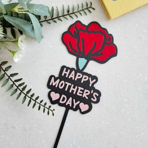 【母の日】カーネーション 花束 プレゼント トッパー　母の日ギフト 母の日