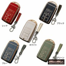 カー用品 ホンダ用 ゴールデンライン TYPE E TPUスマートキーケース ホワイト/HONDA キーリング キーホルダー【メール便送料200円】_画像6