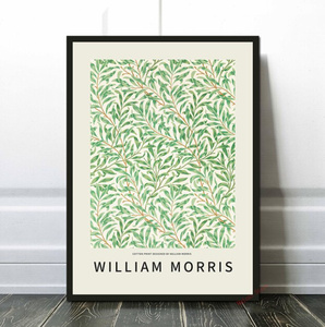  C2736 ウィリアム・モリス William Morris キャンバスアートポスター 50×70cm イラスト インテリア 雑貨 海外製 枠なし C