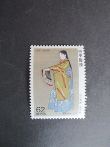 h3-1記念切手未使用★切手趣味週間　序の舞　★1991年4月19日発行