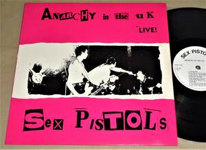 (LP) beautiful goods! UK sex * piste ruz[ANARCHY in the uK - LIVE!] 1985 year /SeX PISTOLS/UK 1.