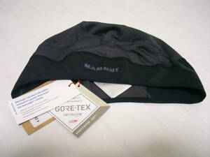 新品！MAMMUTマムート Helm Capヘルムキャップ 防風 L-XL 帽子ビーニー ゴアウィンドストッパーGORE-TEX INFINIUM WINDSTOPPER 1191-00702