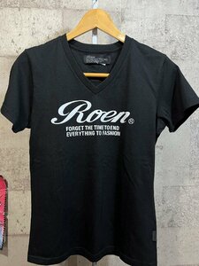 Красота roen v nece logo t -rish black s Мужчина черный