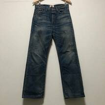 1円スタート 激レア Levi’s 501 ストレートデニムパンツ ボタンフライ ビンテージ リーバイス501 フィリピン製 vintage_画像2