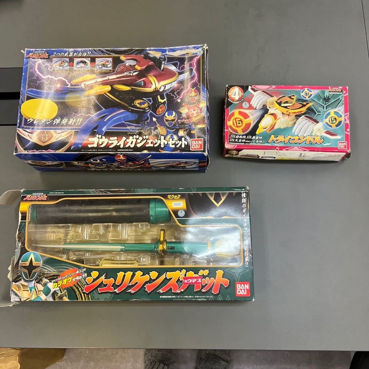 国内正規品】 ゴウライチェンジャー ハリケンジャー 新品未開封品