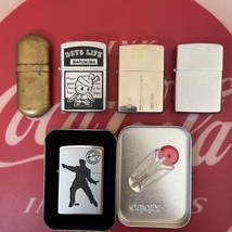 ジッポーライター　ＺＩＰＰＯ　オイルライター　あわせて５個　_画像1