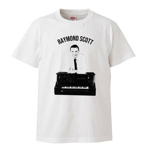 【XLサイズ】Raymond Scott レイモンドスコット Tシャツ レコード LP CD 細野晴臣 星野源 実験音楽 テクノ 電子楽器 ST-586