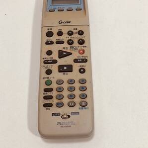 【アイワ リモコン DW40】送料無料 動作保証 RC-AVR18 ビデオデッキリモコン