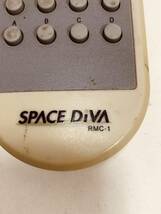 【スペースディーバ リモコン EK11】送料無料 動作保証 即日発送 RMC-1　SPACE DiVA テレビ DVD_画像2