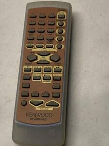 KENWOOD RC-MDX0001 オーディオリモコン ジャンク扱い クリック