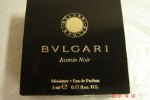 BVLGARI 　Jasmin　Noir　　５ｍｌx1個_画像1