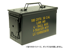 H7928YM2-3PC　MILITARY-BASE(ミリタリーベース) M2A1 カッティングステッカー 3枚セット_画像3