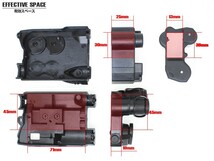 H8107D　MILITARY-BASE(ミリタリーベース)AN/PEQ-16スタイル バッテリーケース/DE_画像5