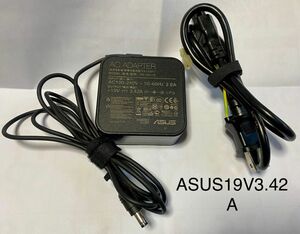 ☆送料込☆中古純正品ASUAエイスースアダプター19V 3.42A