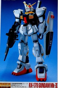 プラモデル　ＲＸ－178　ＧＵＮＤＡＭＭＫ－Ⅱ　反地球連邦政府組織エゥーゴ　試作型モビルスーツ　バンダイ　未開封品