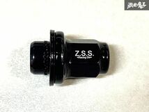 ☆Z.S.S. レーシングナット 20個 M14 × P1.5 22HEX スチール ブラック 黒 ランドクルーザー 100 200 純正ホイール対応 新品 即納 ZSS_画像2