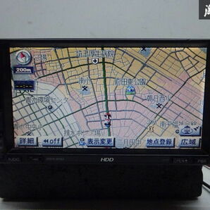 トヨタ 純正 HDDナビ NHDN-W56G 08545-00P31 本体のみ ナビ カーナビ 通電OK 動作未確認 在庫有 訳有品 部品取り等に 即納 棚A-1-1の画像2