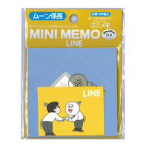 LINE / ミニメモ（ムーン係長）_画像1