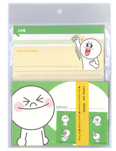 LINE / レターセット（ムーン）