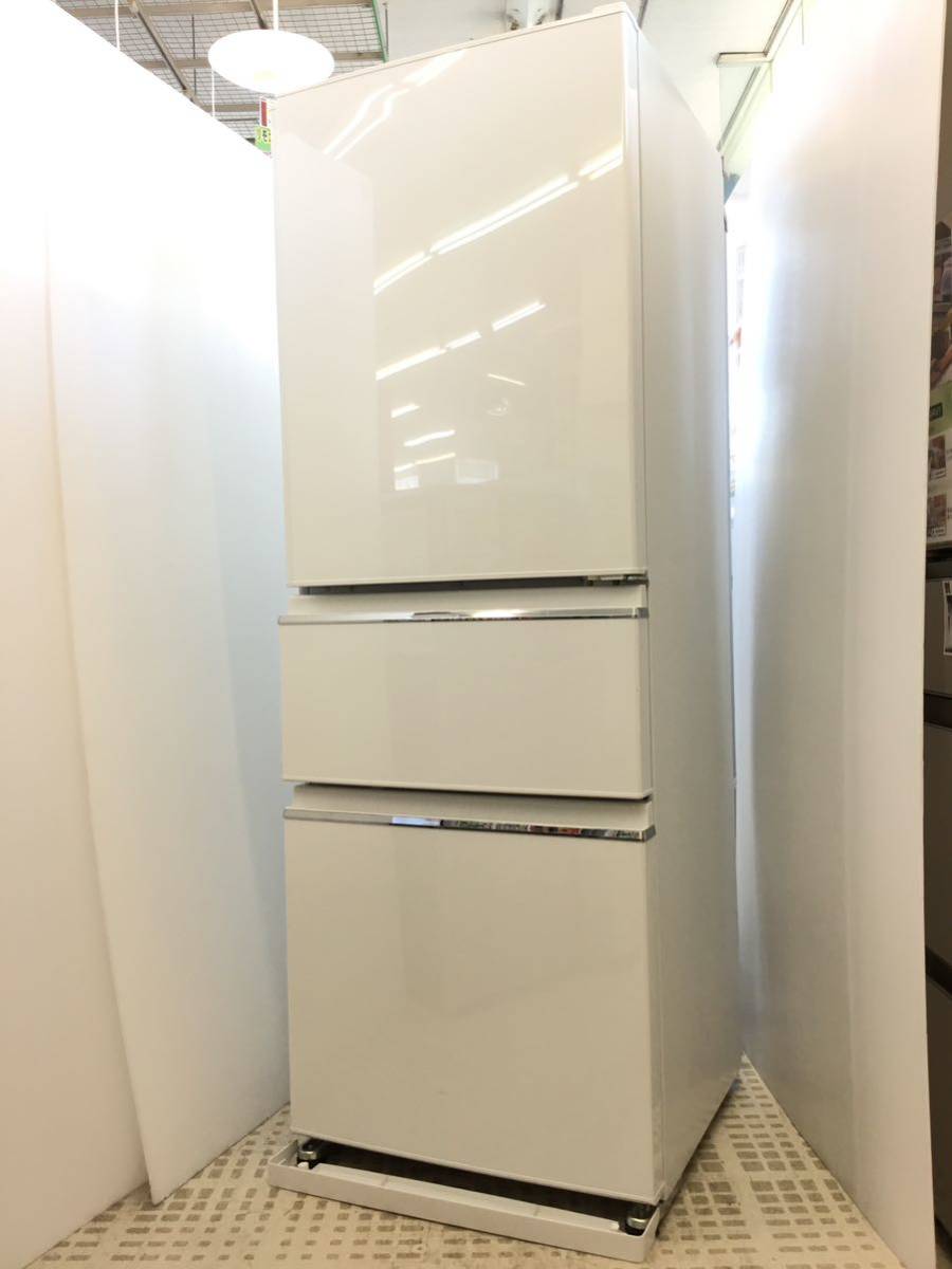 引取歓迎!三菱 330L 冷蔵庫 MR-CG33GL ガラスドア 2021年美品