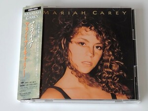 Mariah Carey / マライア 帯付CD CBSソニー CSCS5253 90年1st状態良好品 SMJ刻印ディスク Vision Of Love,Someday,Narada Michael Walden