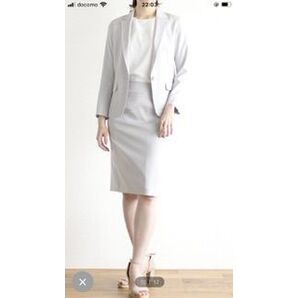 【手洗いできる・高機能素材クールマックス】フロントスリットスカート(裏付き)