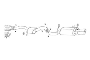納品先限定 FUJITSUBO フジツボ レガリスR マフラー Y31 セドリック 24V ターボ S62.6～H3.6 770-16032
