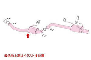 納品先限定 FUJITSUBO フジツボ レガリスR マフラー ST205 セリカGT-FOUR H6.2～H11.9 790-23062