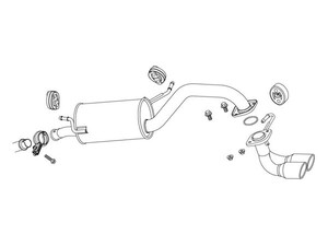 納品先限定 FUJITSUBO フジツボ レガリスK マフラー MH23S ワゴンR FTリミテッド 2WD H20.9～H21.9 450-80284