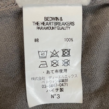 ★BEDWIN & THE HEARTBREAKERS Tシャツ ミリタリー_画像6