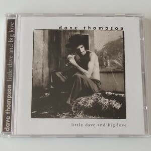 【輸入盤CD】DAVE THOMPSON / LITTLE DAVE AND BIG LOVE (420892) デイヴ・トンプスン / ビッグ・ラヴ 1995年