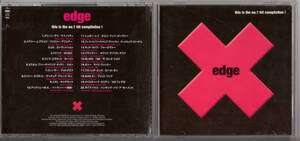 CD「edge エッヂ　this is the no.1 hit compilation!」　送料込
