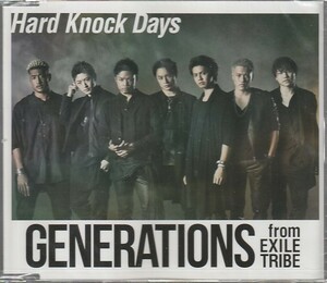 CD「GENERATIONS / Hard Knock Days」　送料込