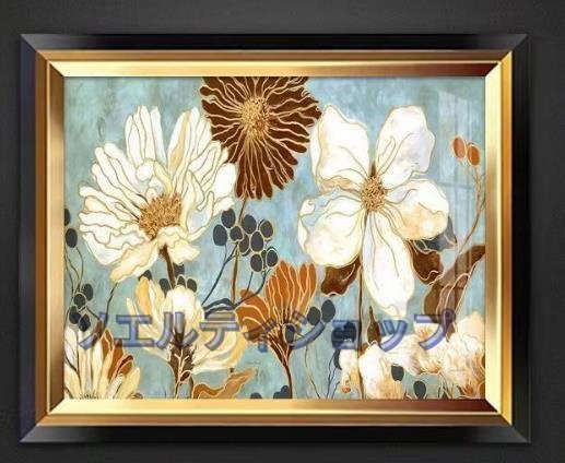 Popular and beautiful item ☆ Flowers Oil painting 60*40cm, Painting, Oil painting, Nature, Landscape painting