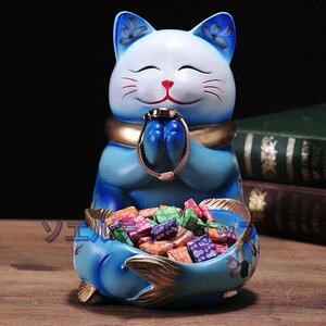 特売！実用品 ★ 招き猫の置物アイデア家の玄関装飾品の下駄箱の鍵の収納盤