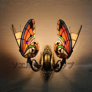 Art hand Auction Beautiful item ☆ Wall lighting Stained glass lamp Wall light, Handcraft, Handicrafts, Glass Crafts, Stained glass