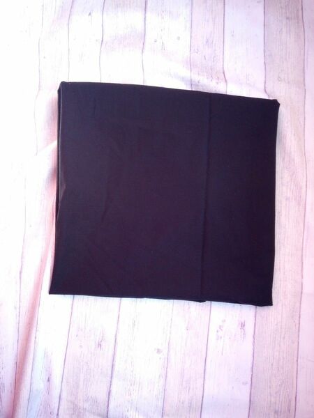 生地　布　カット生地　はぎれ　ストレッチ生地　ストレッチ素材　ハンドメイド　布小物　布雑貨　黒色　縦1m×横120cm