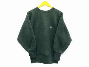 Champion (チャンピオン) 90s ビンテージ R/W リバースウィーブ REVERSE WEAVE スエット トレーナー 緑 M/078