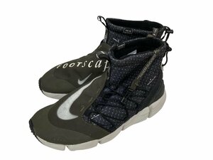 NIKE ナイキ AIR FOOTSCAPE MID UTILITY エア フットスケイプ スニーカー 924455-001 US10.5 28.5cm カーキ メンズ /027