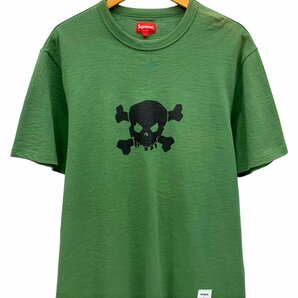 Supreme (シュプリーム) Skul l S/S Top Tシャツ 21SS L グリーン 緑 メンズ /036の画像1
