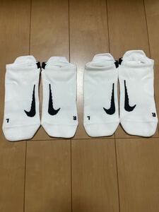  Nike ankle socks 2 pair collection men's multi plier running 25~27cm