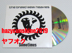 ブラン・ニュー・ヘヴィーズ THE BRAND NEW HEAVIES PR CD SOMETIMES シェルター SHELTER サイーダ・ギャレット SIEDAH GARRETT