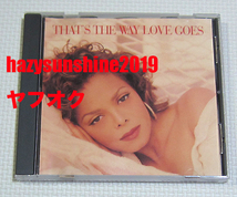 ジャネット・ジャクソン JANET JACKSON CD THAT'S THE WAY LOVE GOES CJ MACKINTOSH JIMMY JAM & TERRY LEWIS_画像1