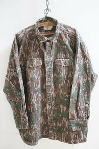 ★MOSSY OAK シャモアクロスシャツ　MADE IN USA