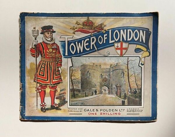 TOWER OF LONDON ロンドン塔記念アルバム 世界遺産 ビンテージ インテリア雑貨 イギリス 歴史！