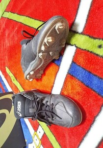 Asics Baseball Softball Spike Shoes extension красота черная бейсбол азикс металлические шипы черные черные азики