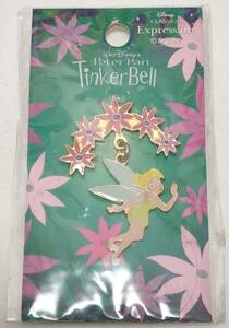  pin ztin car * bell pin badge ( swing type ) Disney Peter Pan Disney Peter Pan TinkerBell pin bachi