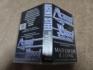 AGENT STEEL（エージェント・スティール）「MAD LOCUST RISING」1987年VHS輸入盤JE186