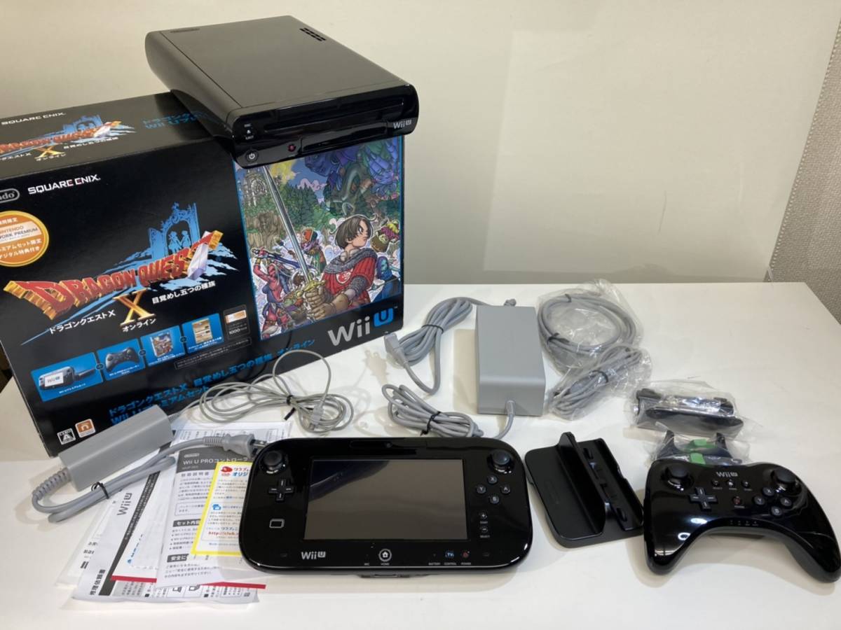 ヤフオク! -「ドラゴンクエストx wii u プレミアムセット」(Wii U本体